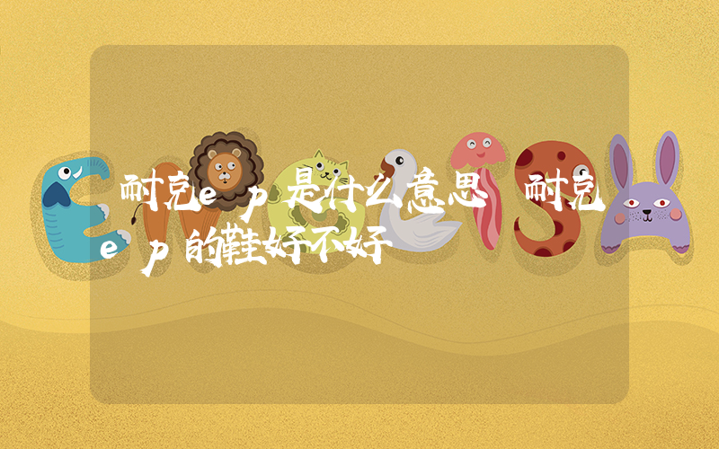 耐克ep是什么意思 耐克ep的鞋好不好插圖
